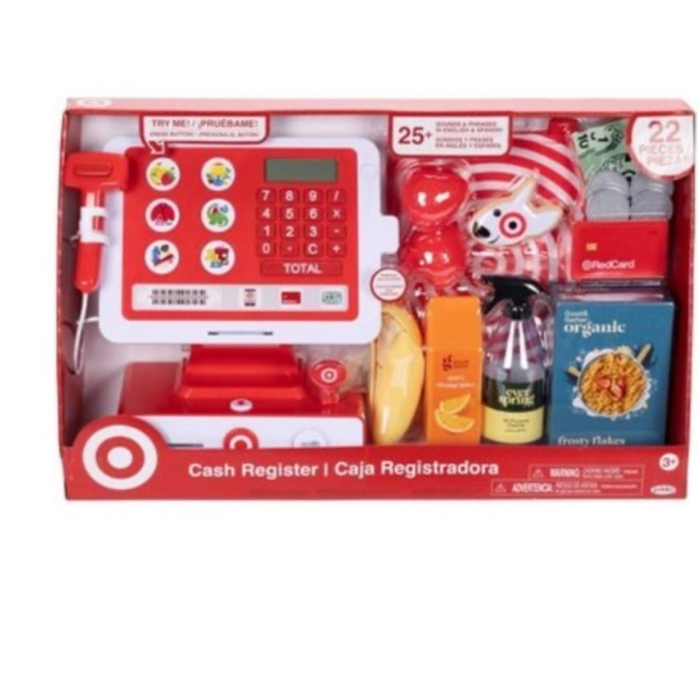 Target Cash Register Toy NEW Redcard Bullseye
